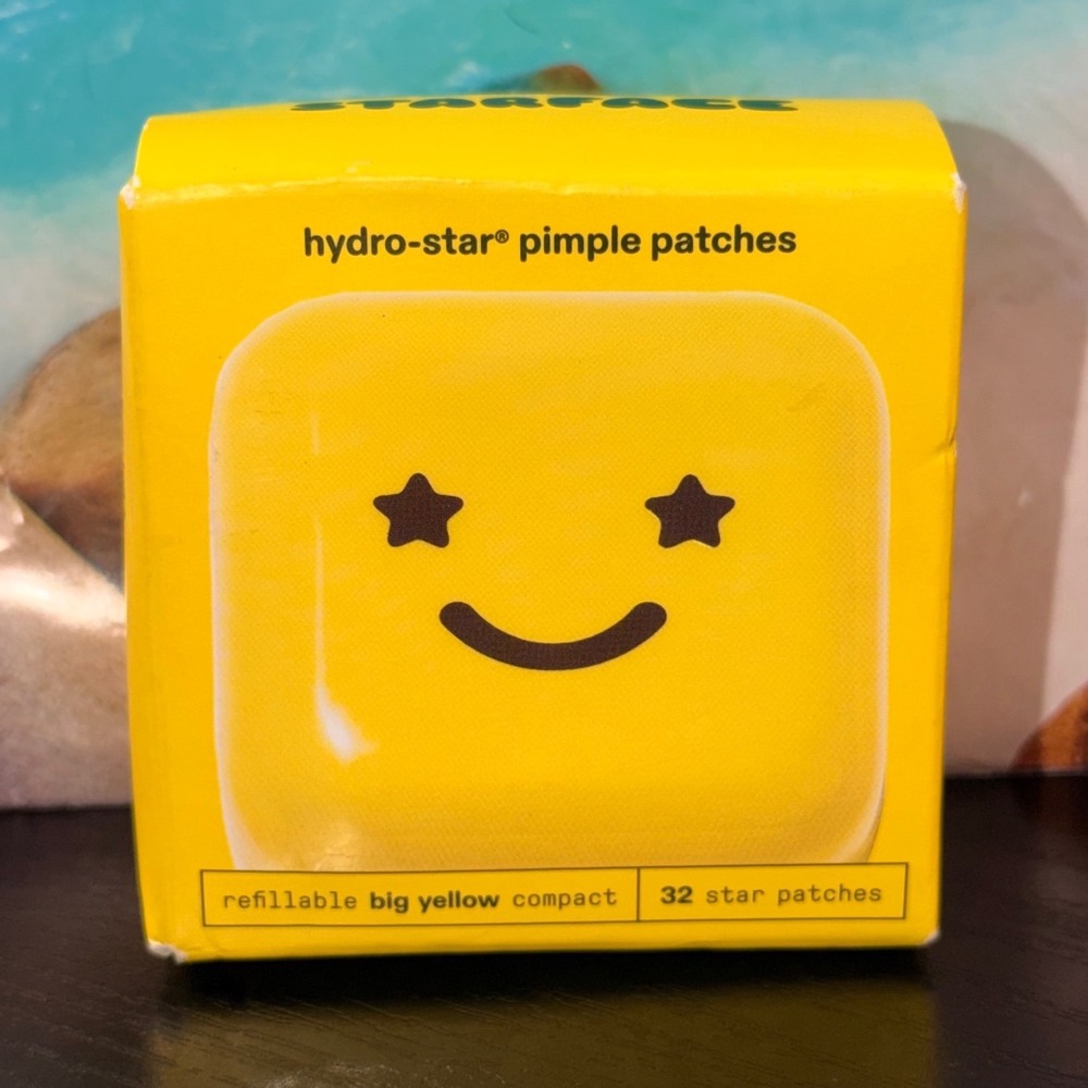 Starface Hydro-Star Pimple Patches Big Yellow Compact 32 Count New